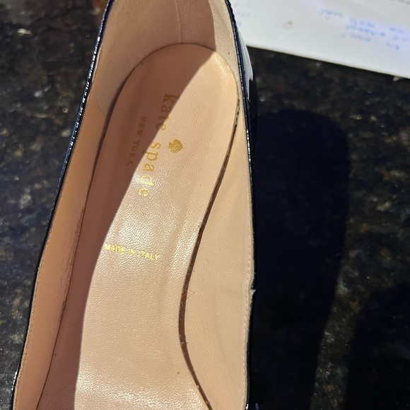 Kate Spade patent leather healed loafers - Picture 6 of 7